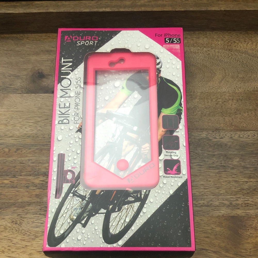 Aduro Sport Bike Mount Iphone 5/5s PINK or Blue